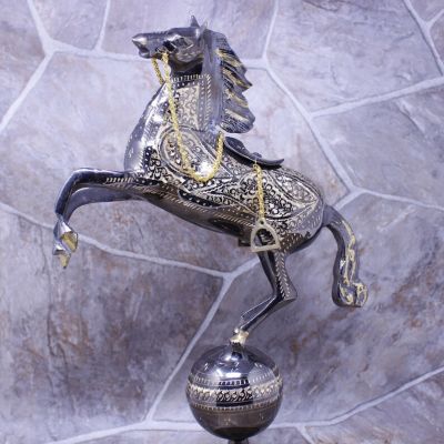 Brass Horse Figure