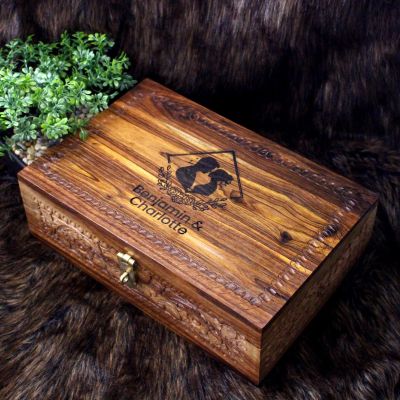Memory Hand-carved Wooden Box