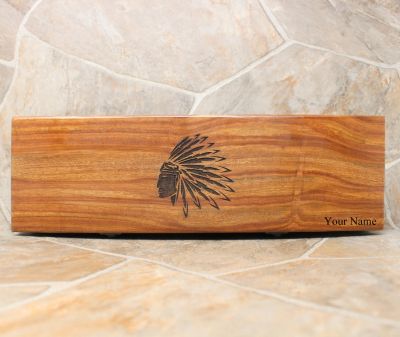 Apache Hand-carved wooden Box