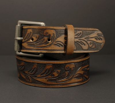 100% HORSE HIDE FULL-GRAIN LEATHER BELT100% horse hide full-grain leather belt