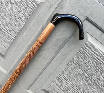 Handmade Walking Stick Wooden Cane