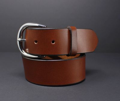 100% horse hide full-grain leather belt