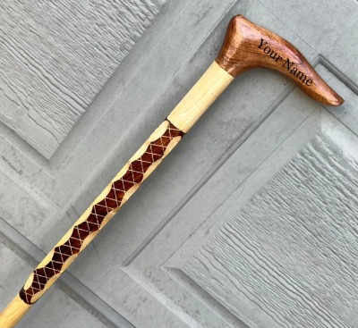 Lightweight walking stick cane